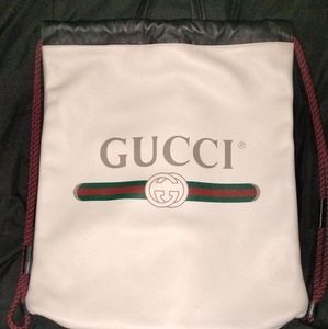 Gucci unisex drawstring backpack